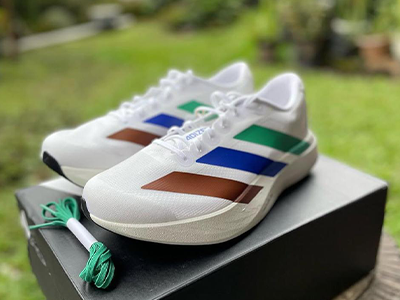 Adidas Adizero Evo SL White Semi Lucid Blue